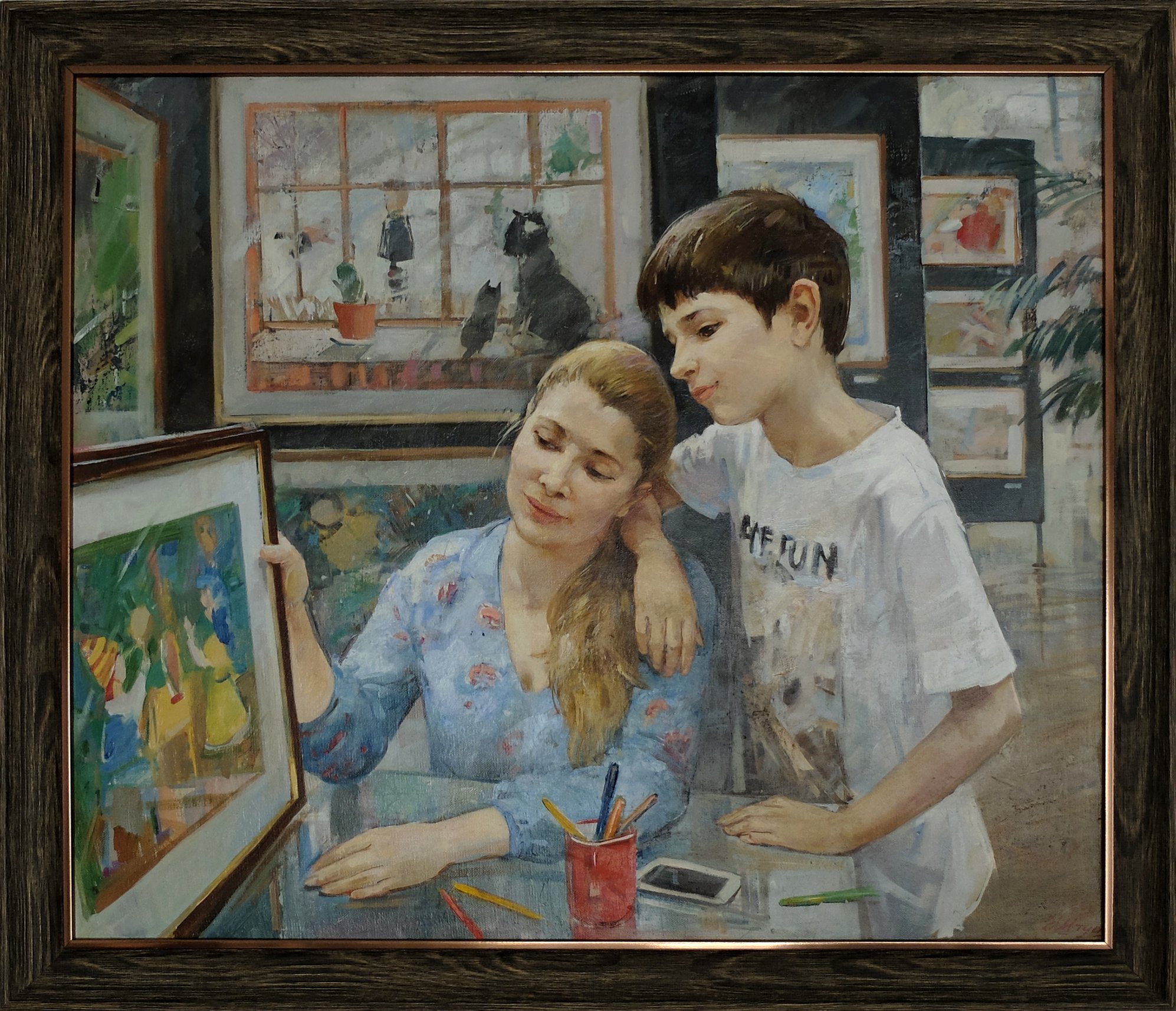 12 марта — 31 марта 2018 г. Юбилейная выставка живописи Екатерины Штуц  (г.Жуковский) — Галерея «5 дом»